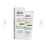 کرم ضد آفتاب spf۵۰ بی رنگ حجم ۴۰ میل ویتابلا
